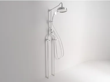 CARUSO - Floor standing shower panel with diverter with hand shower by Park Avenue - view 2